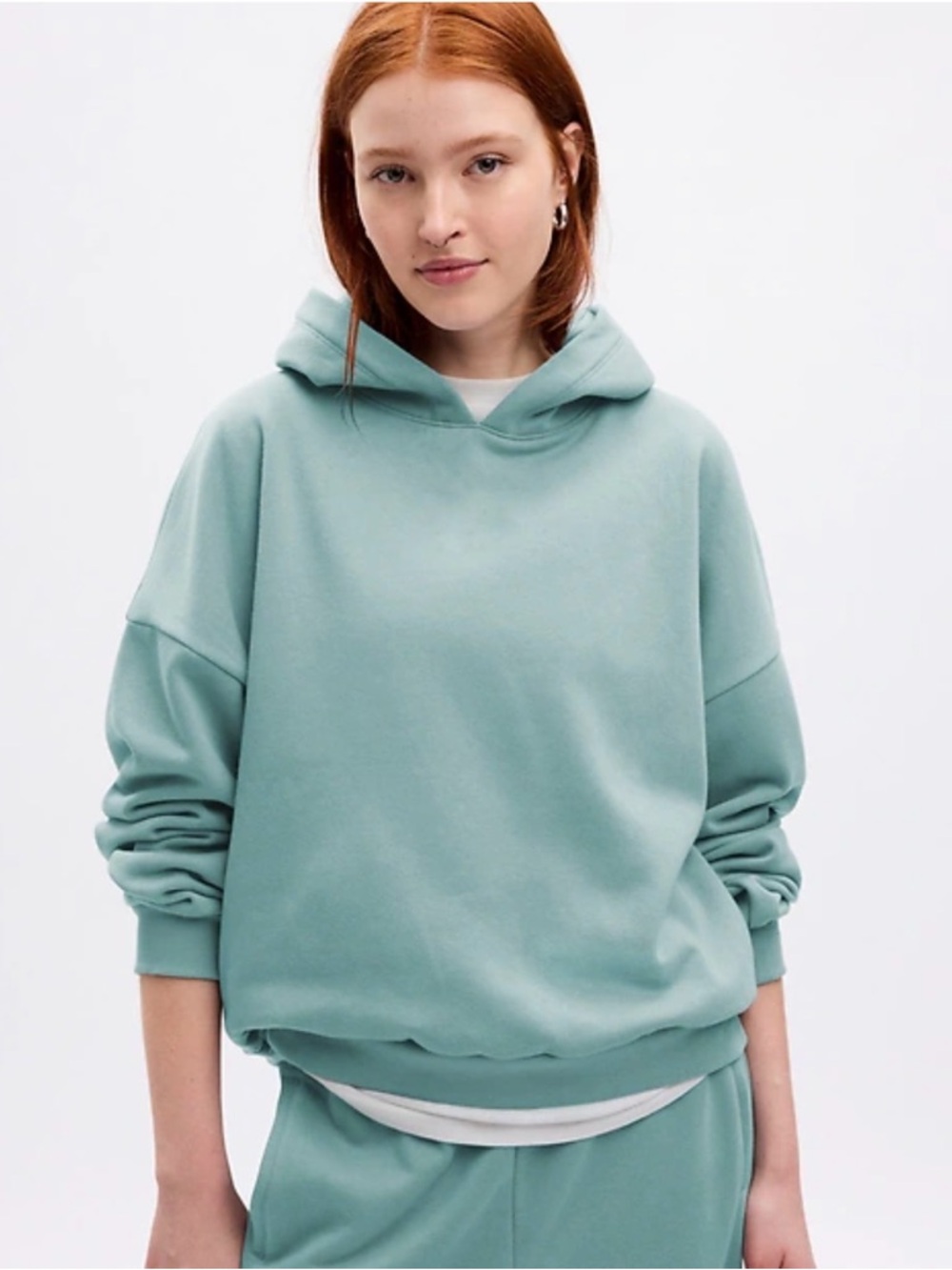 Gap Vintage soft hoodie mineral blue size xl